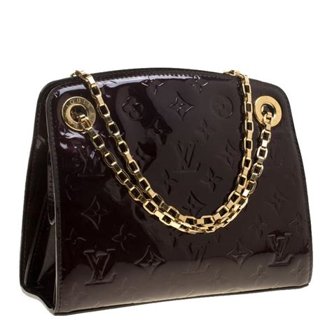 Louis Vuitton Amarante Monogram Vernis Virginia PM 